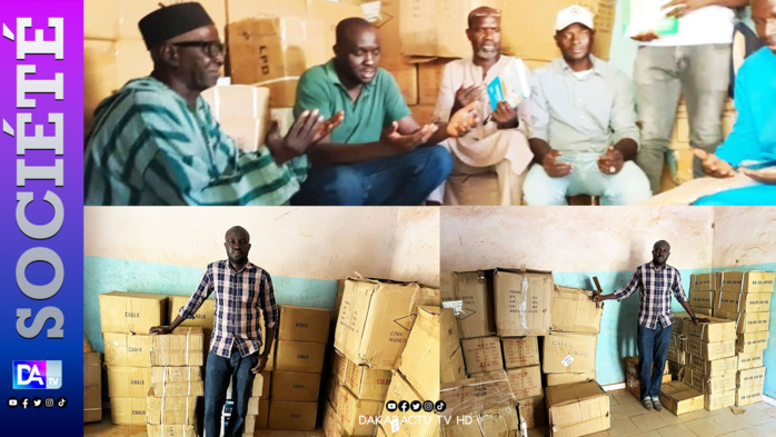 Khossanto/Éducation: le maire Mamady CISSOKHO, appuyé par la SGO offre du matériel d’une valeur de 6 millions Khossanto/Éducation: le maire Mamady CISSOKHO, appuyé par la SGO offre du matériel d’une valeur de 6 millions