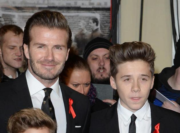 David Beckham : Son fils se vante, il le remet en place !