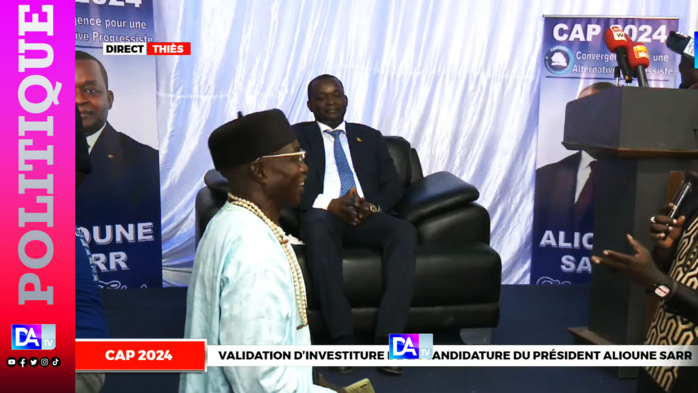 Thiès: 70 mouvements et 15 partis politiques investissent le candidat Alioune Sarr Thiès: 70 mouvements et 15 partis politiques investissent le candidat Alioune Sarr