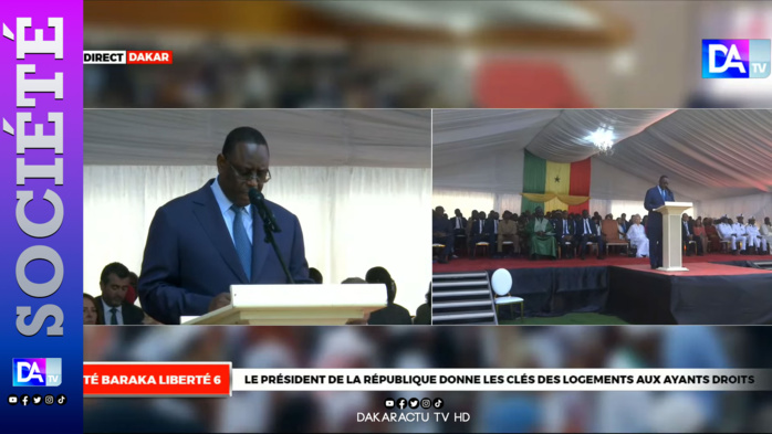 Macky Sall lance : « Il est possible de transformer un bidonville en un quartier moderne» Macky Sall lance : « Il est possible de transformer un bidonville en un quartier moderne»