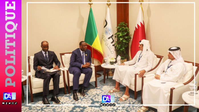 Forum de Doha / Entretien avec  Son Altesse Sheikh Tamim Bin Hamad : "Nous avons échangé ce 10 décembre sur des sujets importants d'intérêt commun" (Macky Sall)
