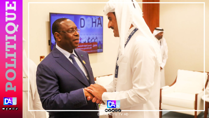Lors de la rencontre avec l’émir du Qatar : « Il faut réformer les règles d’accès au crédit, lutter contre les pratiques fiscales abusives, instaurer la justice climatique »