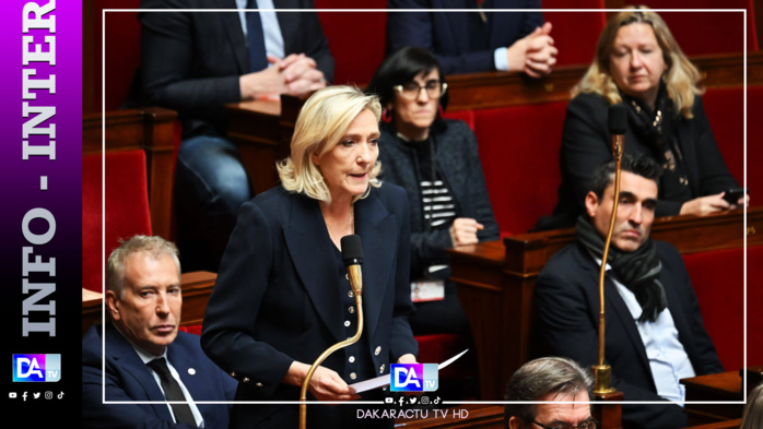 Loi immigration rejetée: "Nous avons protégé les Français d'un appel d'air migratoire", estime Marine Le Pen