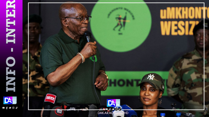 Afrique du Sud: l'ex-président Zuma ne votera pas pour l'ANC en 2024 Afrique du Sud: l'ex-président Zuma ne votera pas pour l'ANC en 2024