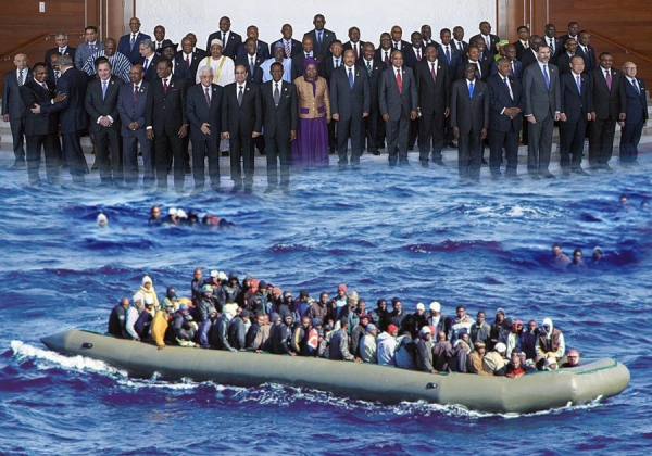 « Le Témoin »/Commentaire :   L’Union Africaine, les naufrages de migrants en Méditerranée et… le procès de Habré !  