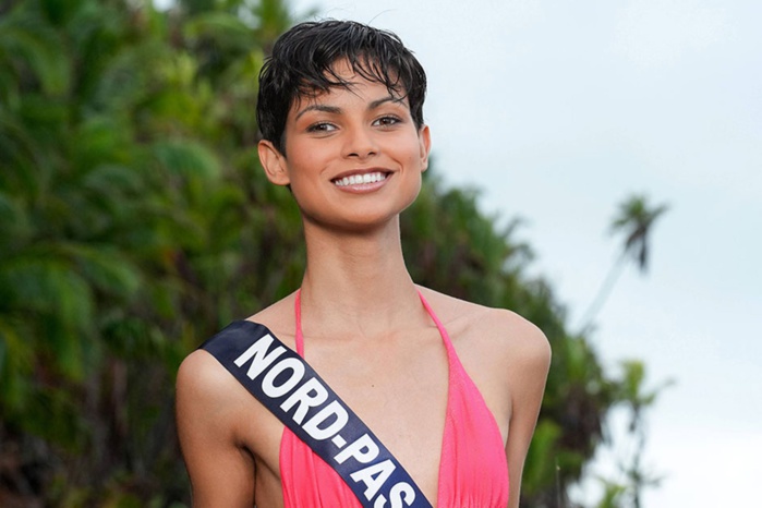 Miss Nord-Pas-de-Calais, élue Miss France 2024 en revendiquant la "diversité" de la femme