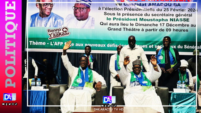 Congrès d’investiture à la présidentielle: Moustapha Niass et les forces progressistes choisissent Amadou Bâ Congrès d’investiture à la présidentielle: Moustapha Niass et les forces progressistes choisissent Amadou Bâ