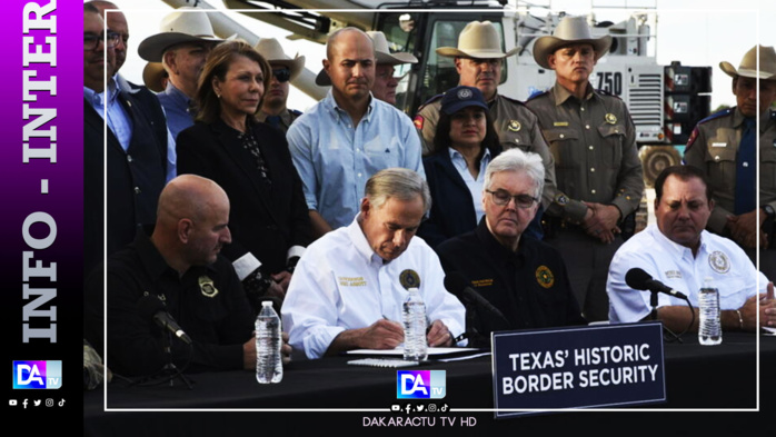 Le gouverneur du Texas signe une loi criminalisant "l'entrée illégale" de migrants Le gouverneur du Texas signe une loi criminalisant "l'entrée illégale" de migrants