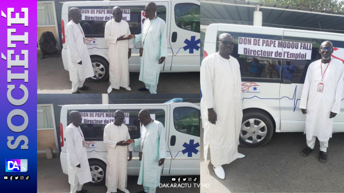 TOUBA- Quatrième ambulance offerte  aux structures médicales de la région de Diourbel- Pape Modou Fall gâte  l'hôpital Fawzeini