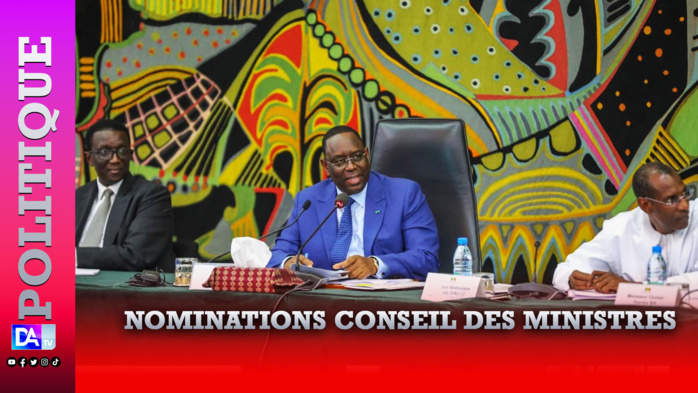 Les nominations en conseil des ministres de ce Mercredi 20 Décembre 2023 Les nominations en conseil des ministres de ce Mercredi 20 Décembre 2023