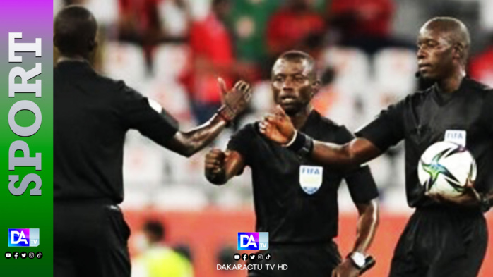 CAN 2024 : Trois arbitres sénégalais sélectionnés par la CAF CAN 2024 : Trois arbitres sénégalais sélectionnés par la CAF
