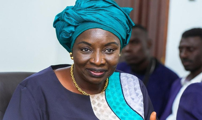 Aminata Touré, présidente de MIMI2024 a déposé son dossier au conseil constitutionnel
