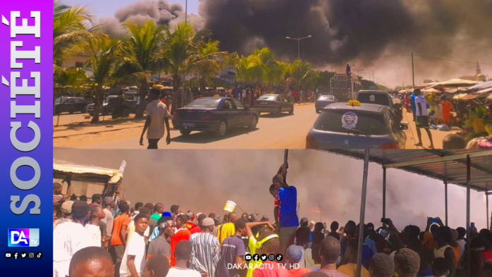 TOUBA - Incendie à l’ancienne gare routière…
