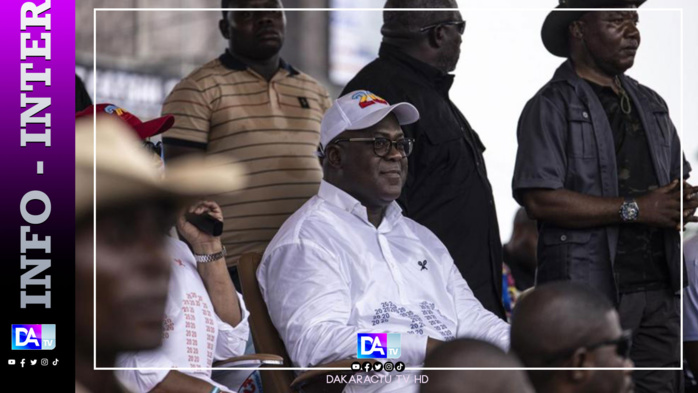 RDC : le président sortant Félix Tshisekedi largement réélu RDC : le président sortant Félix Tshisekedi largement réélu