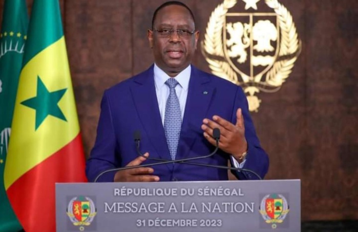 Discours fin d’année / Macky Sall président de la République : « Nous sommes sur le chemin de l’émergence »