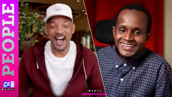 La suprise de Will Smith à un étudiant guinéen La suprise de Will Smith à un étudiant guinéen