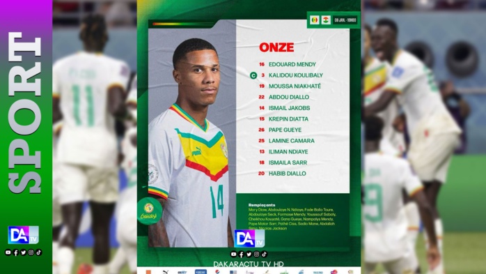 SÉNÉGAL vs NIGER : Le onze de Cissé sans Sadio Mané, Lamine Camara et Pape Gueye titulaires… SÉNÉGAL vs NIGER : Le onze de Cissé sans Sadio Mané, Lamine Camara et Pape Gueye titulaires…