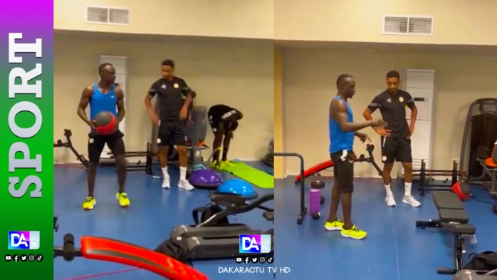 Yamoussoukro : Les Lions se sont entraînés en salle ce matin… Yamoussoukro : Les Lions se sont entraînés en salle ce matin…