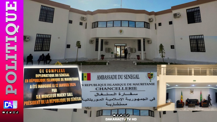 Visite en Mauritanie : Macky inaugure le siège de l'ambassade du Sénégal Visite en Mauritanie : Macky inaugure le siège de l'ambassade du Sénégal