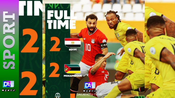 CAN 2024 : L’Égypte frôle la catastrophe face au Mozambique CAN 2024 : L’Égypte frôle la catastrophe face au Mozambique