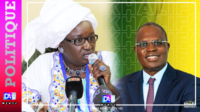 Présidentielle 2024 : Hélène Tine rejoint la coalition Khalifa Président Présidentielle 2024 : Hélène Tine rejoint la coalition Khalifa Président