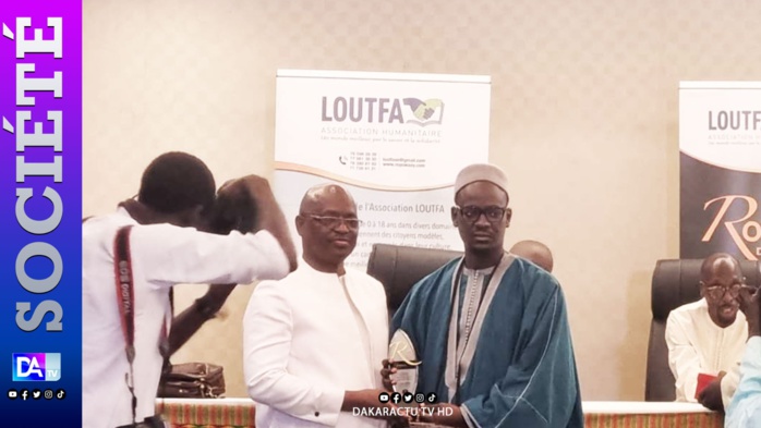 Pape Fall, Président de la convention Universelle Baol reçoit le trophée Royuwaaye de l’association Loutfa