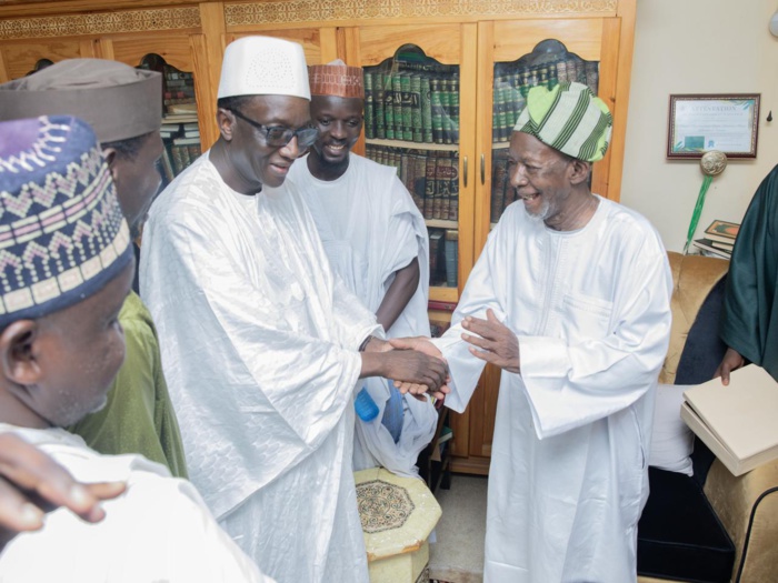 Médina Baye : Le Premier Ministre Amadou Ba chez Serigne Mahi Niass