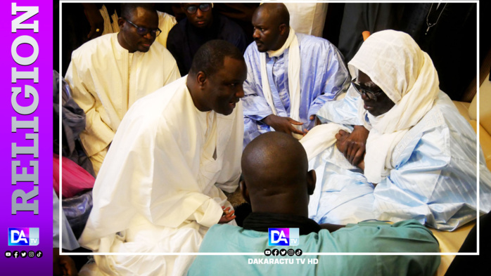 Porokhane : Déthié Fall reçu par le Khalife Général des Mourides.