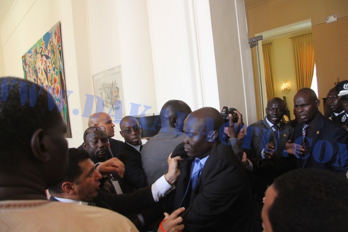 Coulisses de la visite du  Roi Chérifien : Incident entre les gardes rapprochées sénégalaises et marocaines