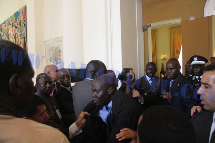 Réception du roi du Maroc au Palais présidentiel : incident entre les gardes rapprochées sénégalaises et celles marocaines