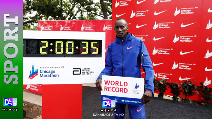 Le détenteur du record du monde du marathon Kelvin Kiptum s'est tué dans un accident de voiture au Kenya (police) Le détenteur du record du monde du marathon Kelvin Kiptum s'est tué dans un accident de voiture au Kenya (police)