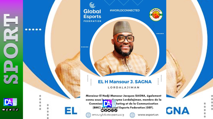 Nomination : « Lord Alajiman » intègre la commission marketing et communication du Global Esport Fédération Nomination : « Lord Alajiman » intègre la commission marketing et communication du Global Esport Fédération