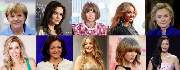 Et les 10 femmes les plus puissantes du monde sont...