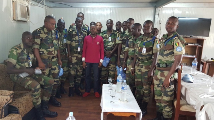 Contingent Sénégalais à Yamoussoukro : nos soldats reçoivent avec satisfaction la visite d’Abdou M'bow 