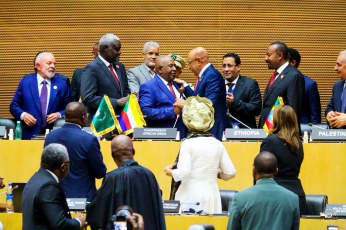 37e Sommet de l'Union Africaine ( UA) : La Mauritanie prend officiellement les commandes 37e Sommet de l'Union Africaine ( UA) : La Mauritanie prend officiellement les commandes