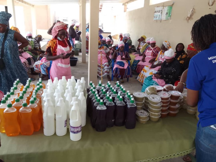 DIRECTION DE L’EMPLOI - Formation en Saponification et Javellisation au profit de la fédération FELOGIE de Dionewar DIRECTION DE L’EMPLOI - Formation en Saponification et Javellisation au profit de la fédération FELOGIE de Dionewar