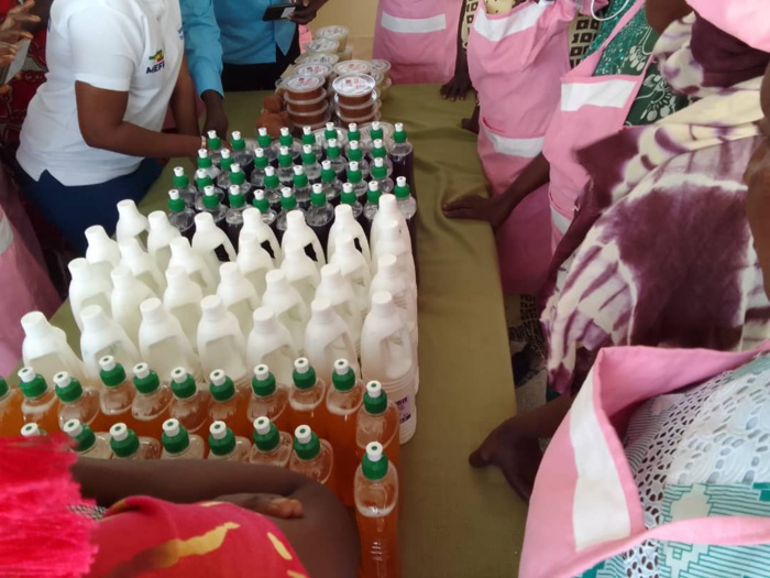 DIRECTION DE L’EMPLOI - Formation en Saponification et Javellisation au profit de la fédération FELOGIE de Dionewar DIRECTION DE L’EMPLOI - Formation en Saponification et Javellisation au profit de la fédération FELOGIE de Dionewar