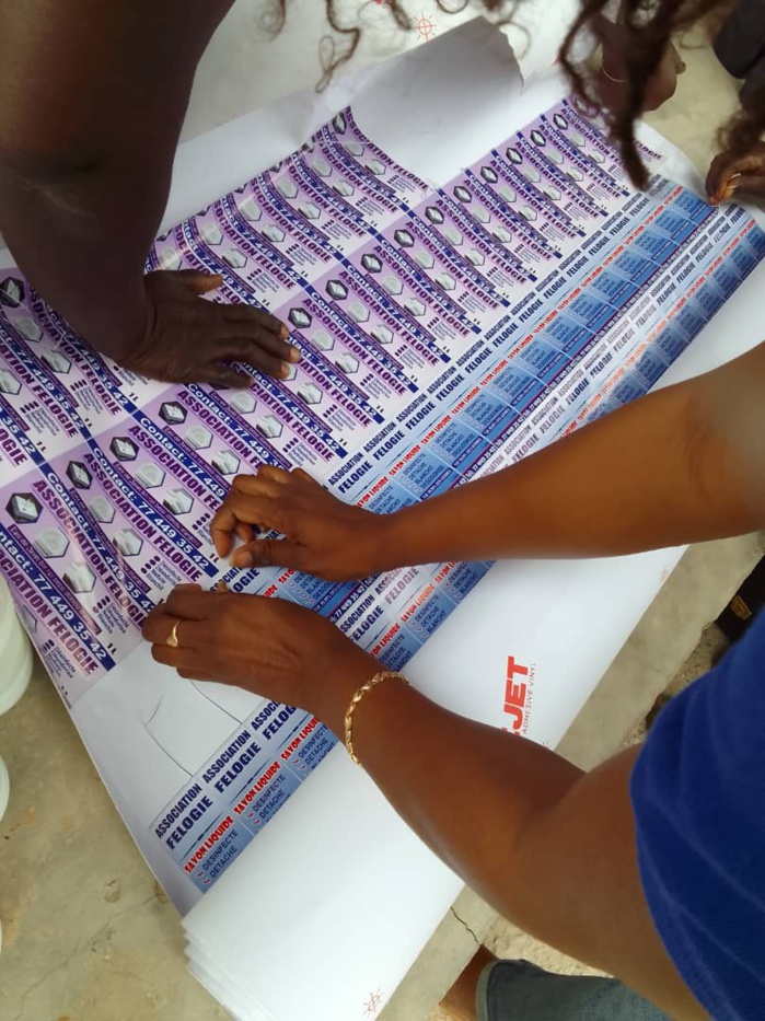 DIRECTION DE L’EMPLOI - Formation en Saponification et Javellisation au profit de la fédération FELOGIE de Dionewar DIRECTION DE L’EMPLOI - Formation en Saponification et Javellisation au profit de la fédération FELOGIE de Dionewar