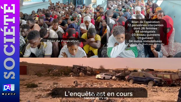 Opération de sécurisation au quartier Khandar de Ouest-foire: Plusieurs arrestations et des abris de fortune détruits Opération de sécurisation au quartier Khandar de Ouest-foire: Plusieurs arrestations et des abris de fortune détruits