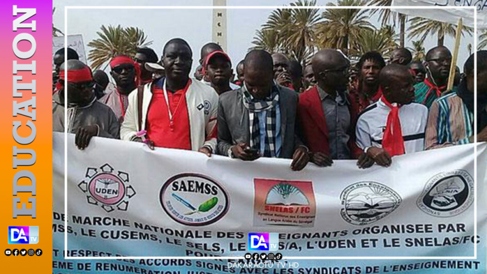 Non-respect des engagements : Les syndicats d’enseignants décrètent 48h de grève les jeudi et vendredi Non-respect des engagements : Les syndicats d’enseignants décrètent 48h de grève les jeudi et vendredi