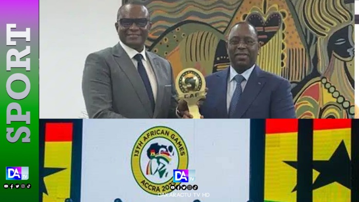 Cérémonie d’ouverture des Jeux Africains 2024 : Le ministre des sports va représenter le président Macky Sall à Accra Cérémonie d’ouverture des Jeux Africains 2024 : Le ministre des sports va représenter le président Macky Sall à Accra