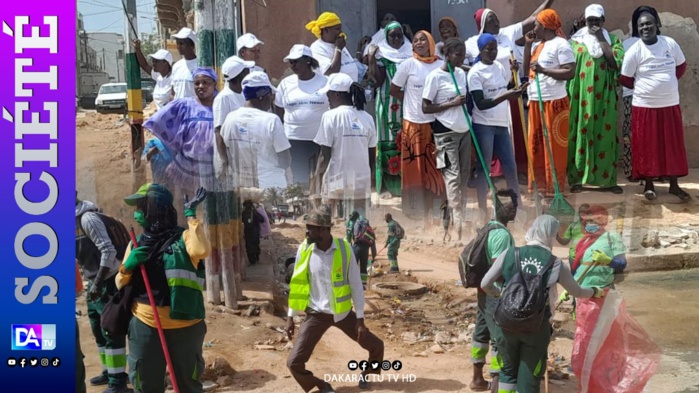 Ouvrages de l'Onas : Le quartier Ndiago Bar se sépare de ses flaques d'eaux usées Ouvrages de l'Onas : Le quartier Ndiago Bar se sépare de ses flaques d'eaux usées
