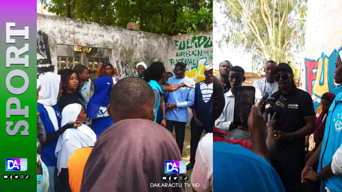 KOLDA : Aliou Cissé (coach équipe nationale), ambassadeur de l'UNICEF auprès des enfants, des ados...