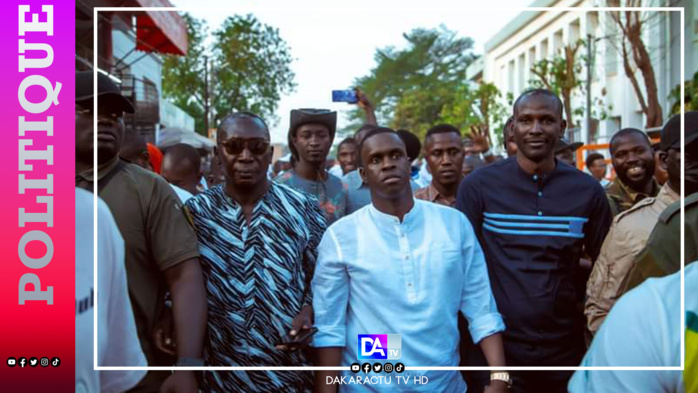Présidentielle à Kolda : Le DG de la LONASE, Abdourahmane Baldé (bby) fait son entrée dans la campagne par une marche blanche...