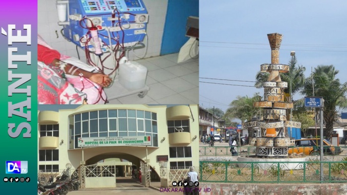 Insuffisance rénale : plus de 500 malades enregistrés en 2023 à Ziguinchor Insuffisance rénale : plus de 500 malades enregistrés en 2023 à Ziguinchor