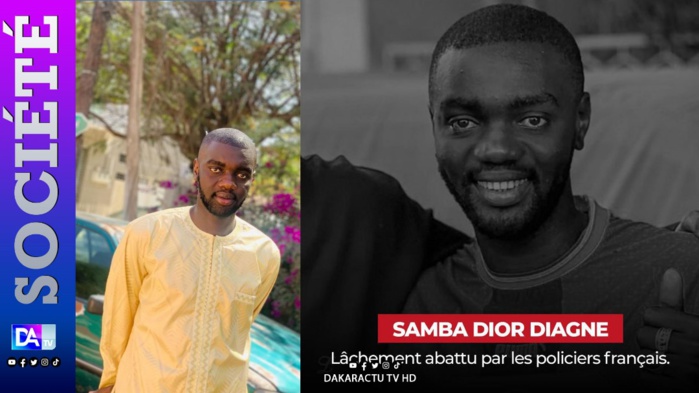 Samba Dior Diagne, un sénégalais abattu par la police française Samba Dior Diagne, un sénégalais abattu par la police française