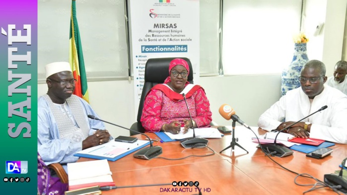 Santé- Gestion des Ressources Humaines : Marie Khemesse Ngom Ndiaye lance la plateforme MIRSAS Santé- Gestion des Ressources Humaines : Marie Khemesse Ngom Ndiaye lance la plateforme MIRSAS