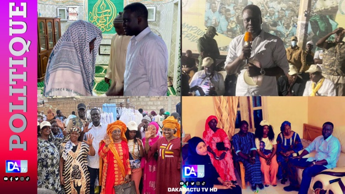 Grand-Yoff : Cheikh Bakhoum entame les porte à porte avec le programme de AB2024 et appelle au vote utile Grand-Yoff : Cheikh Bakhoum entame les porte à porte avec le programme de AB2024 et appelle au vote utile