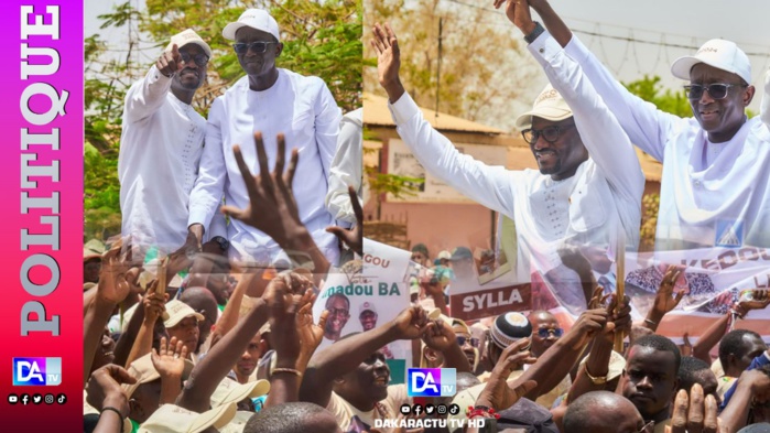 Kédougou : Le maire Ousmane Sylla a réservé un accueil triomphal au candidat Amadou BA