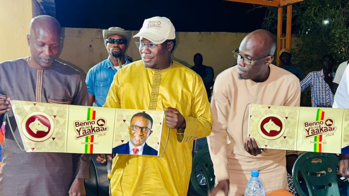 PRÉSIDENTIELLE 2024 - « Dëgg Moo Woor » de Pape Modou Fall met sa machine électorale en marche pour Amadou Bâ